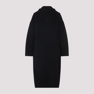 Alberta Ferretti Alberta Ferreti Double Coat In Black
