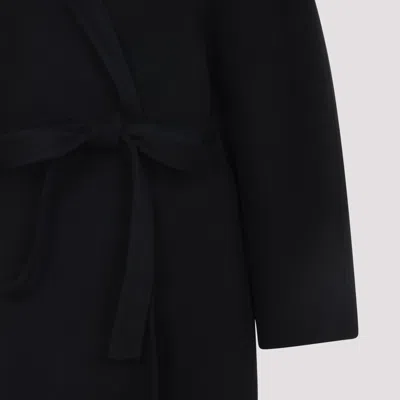 Alberta Ferretti Alberta Ferreti Double Coat In Black