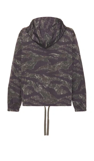 Beams Mil Smock Hooded Jacket In Gray