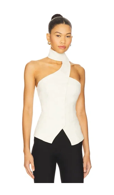 All The Ways Courtney Top In White