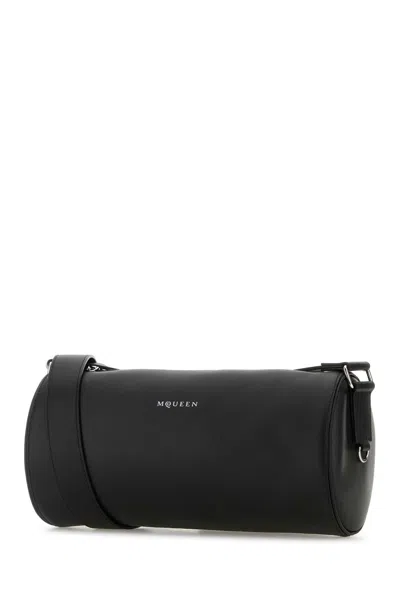 Alexander Mcqueen Small Cylindrical Crossbody Bag With Metal Hardware