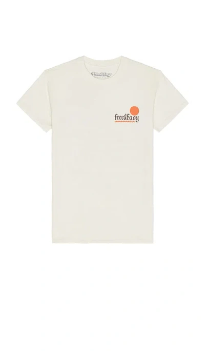 Free And Easy High Summer Tee In White