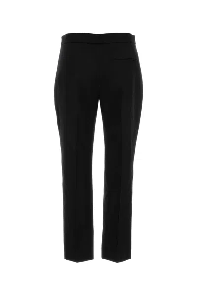 Alexander Mcqueen Alexander Mc Queen Cigarette Trousers In Black
