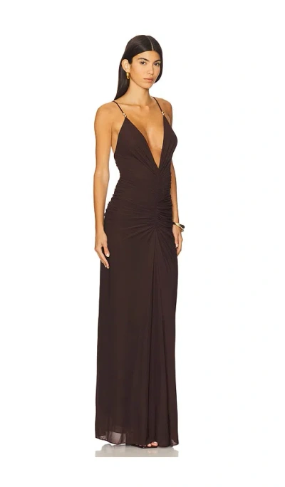 Ronny Kobo Anya Dress In Gray