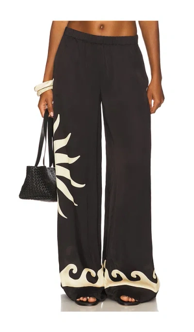 Weworewhat Beach Pant In Black