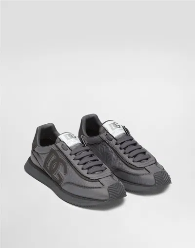 Dolce & Gabbana Cushion Nylon Sneakers Rubber Sole