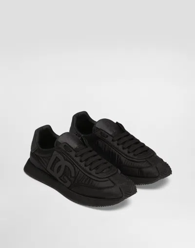 Dolce & Gabbana Low Top Sneakers Featuring Suede Accents