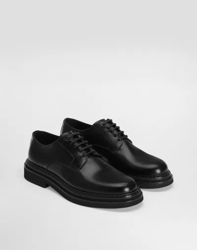 Dolce & Gabbana Brushed Calfskin Derby