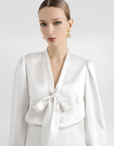 Dolce & Gabbana Silk Satin Shirt