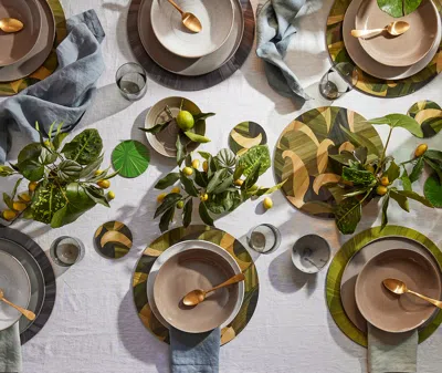 Hestialiving Table Linens Green Uni