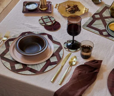 Hestialiving Table Linens Prune Uni