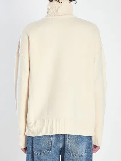 Ami Alexandre Mattiussi Ami Paris De Coeur Turtleneck Sweater