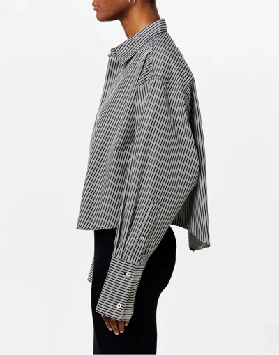 Ami Alexandre Mattiussi Ami Paris Boxy Fit Striped Shirt In Pattern