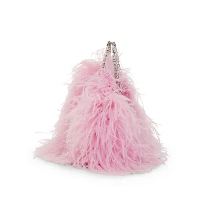 Givenchy Women's Mini Kenny Bag With Ostrich Feathers