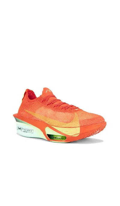 Nike Alphafly 3 Road Racing Atomknit Sneakers In Red