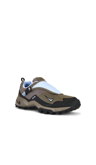 Nike Acg Phassad Mesh And Rubber Sneakers In Gray