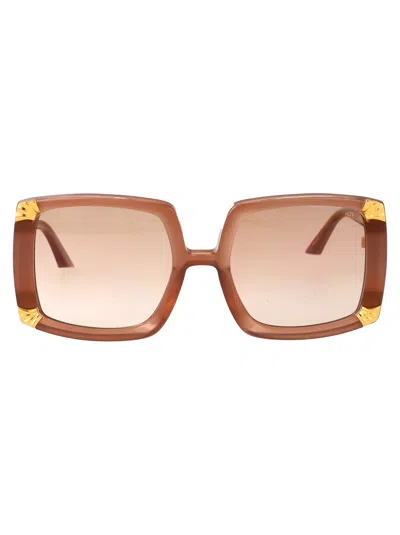 Anna-karin Karlsson Anna Karin Karlsson Caramel Acetate Sunglasses In Neutral