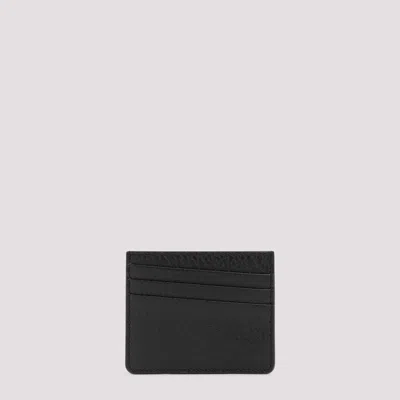 Maison Margiela Leather 6 Card Holder Men In Black