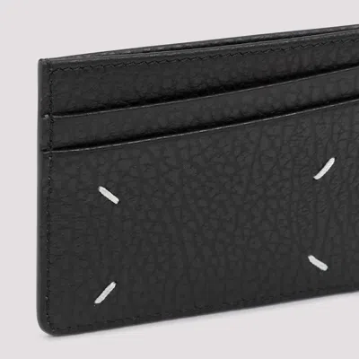 Maison Margiela Leather 6 Card Holder Men In Black