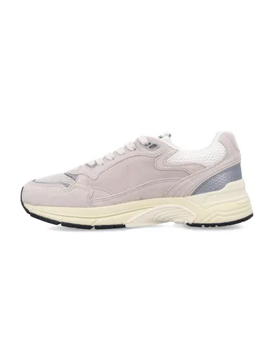 Autry Suede And Mesh Hyperway Sneakers In Neutral