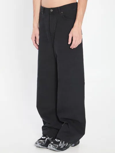Balenciaga Baggy Jeans In Black