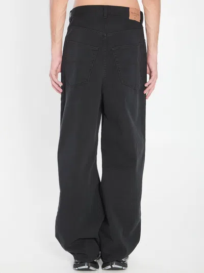 Balenciaga Baggy Jeans In Black