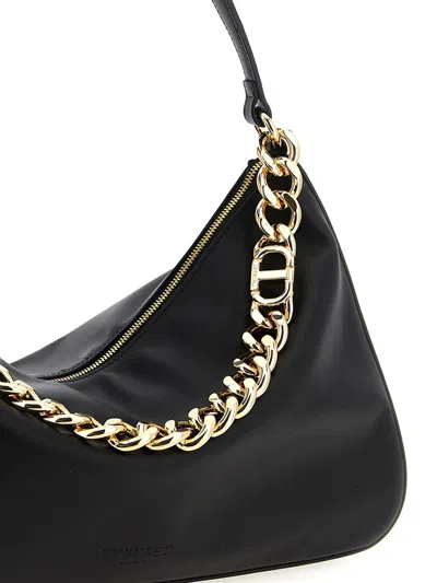 Twinset Liliane Medium Shoulder Bag In Black