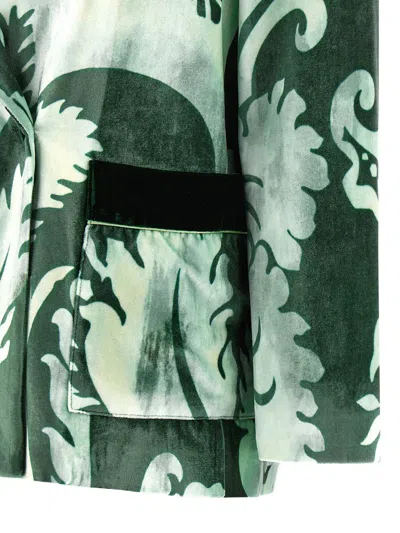 F.r.s For Restless Sleepers Paisley-pattern Blazer In Green