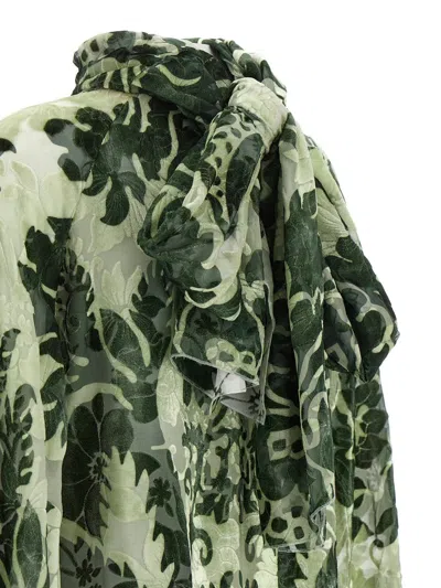 F.r.s For Restless Sleepers For Restless Sleepers Printed Silk Blouse
