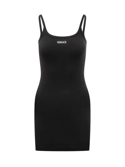 Versace Underwear Robe Tex In Black
