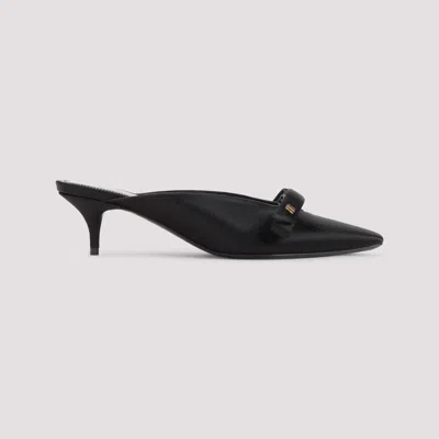 Balenciaga Slingback Heels With Pointed Toe In Black