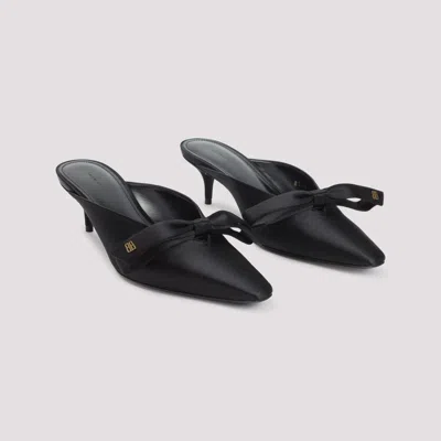 Balenciaga Slingback Heels With Pointed Toe In Black