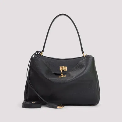 Balenciaga Compact Rodeo Shoulder Bag In Black