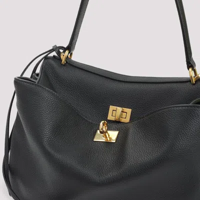 Balenciaga Compact Rodeo Shoulder Bag In Black