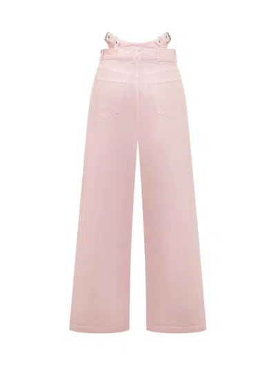 Ambush Woman Jeans Pink Size 29 Cotton In Pink