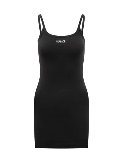 Versace Underwear Robe Tex In Black