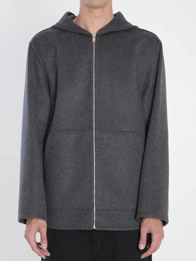 Bottega Veneta Melang Effect Wool Jacket