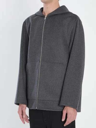 Bottega Veneta Melang Effect Wool Jacket