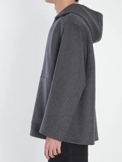 Bottega Veneta Melang Effect Wool Jacket