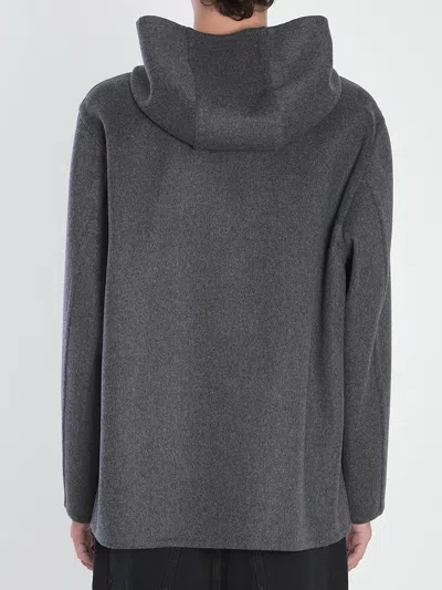 Bottega Veneta Melang Effect Wool Jacket