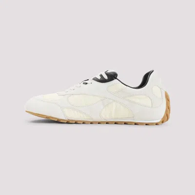 Bottega Veneta Sea Salt Suede And Nylon Orbit Flash Sneakers In Multi