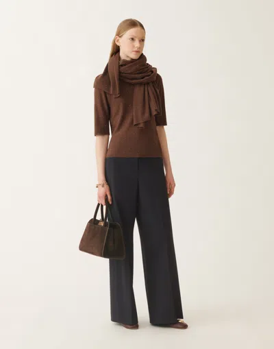 Fabiana Filippi Wool Sweater With Sequins