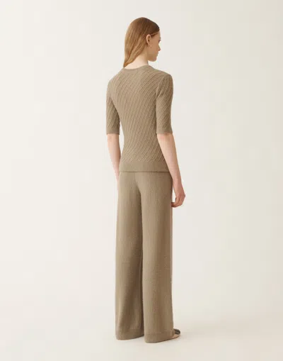 Fabiana Filippi Wool And Silk Sweater With Sequins