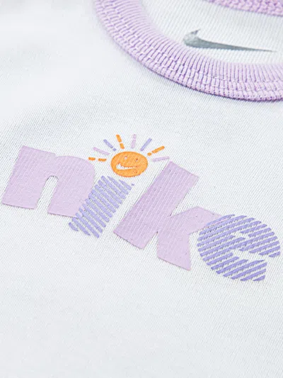 Nike Baby Girls 2 Piece Sunny Swoosh Tutu Set In Blue