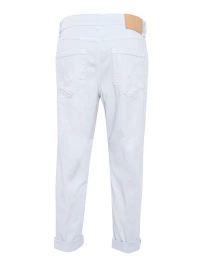 Dondup White Koons Long Jeans In White