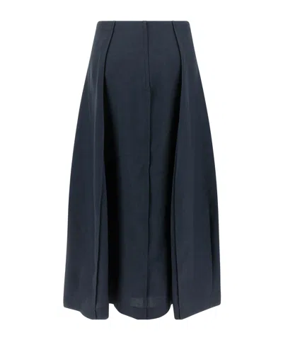 Theory Parachute Maxi Skirt In Black
