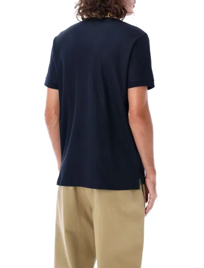 Burberry Check Collar Cotton Polo Shirt