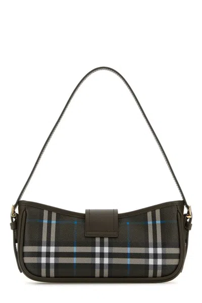 Burberry Printed Canvas Shoulder Bag