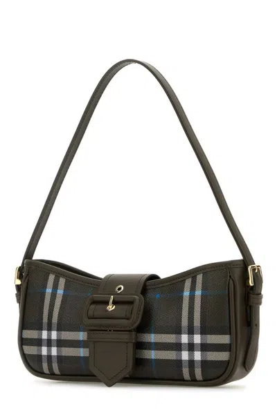 Burberry Printed Canvas Shoulder Bag