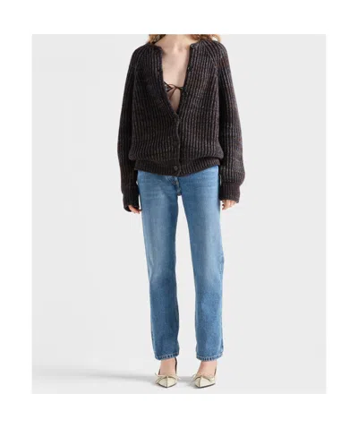Prada Straight-leg Denim Jeans In Blue